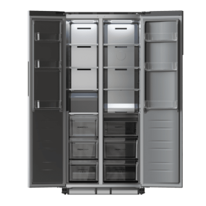 Amerikanischer Kühlschrank Cecotec Bolero CoolMarket SBS 436 SBI Inox E Kapazität von 436 Liter