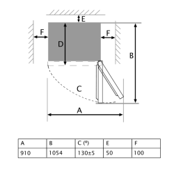 Kühlschrank Combi Cecotec Bolero CoolMarket 2D 261 White E Kapazität von 261 Liter
