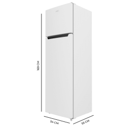 Kühlschrank Combi Cecotec Bolero CoolMarket 2D 261 White E Kapazität von 261 Liter