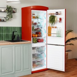 Frigorífico Combi Cecotec Bolero CoolMarket Combi Origin 294+ Red E Capacidad de 294 Litros