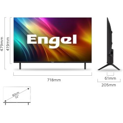 Fernseher ENGEL LE3295QLED 32" QLED HD mit Smart TV y WiFi