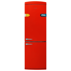Kühlschrank Cecotec Bolero CoolMarket Combi Origin 294+ Red E Kapazität von 294 Liter