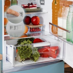 Kühlschrank Combi Cecotec Bolero CoolMarket Combi Origin 294+ Blue E Kapazität von 294 Liter