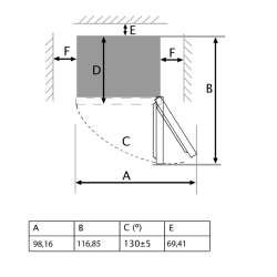 Kühlschrank Combi Cecotec Bolero CoolMarket Combi Origin 294+ Blue E Kapazität von 294 Liter