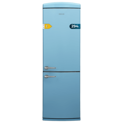 Kühlschrank Combi Cecotec Bolero CoolMarket Combi Origin 294+ Blue E Kapazität von 294 Liter