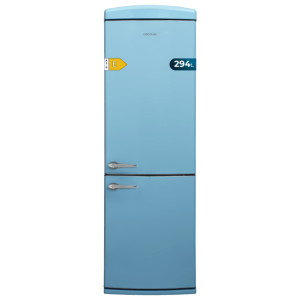 Kühlschrank Combi Cecotec Bolero CoolMarket Combi Origin 294+ Blue E Kapazität von 294 Liter