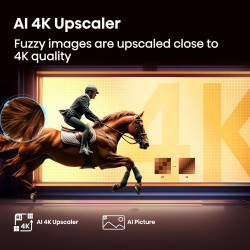 Fernseher Hisense 50A6Q 50" 4K Ultra HD mit Smart-TV und WLAN