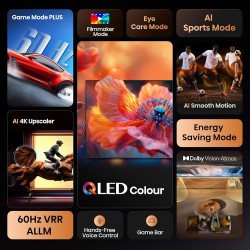 Televisor Hisense 50A6Q 50" 4K Ultra HD con Smart TV y WiFi
