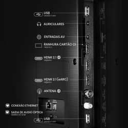 Televisor Hisense 65A6Q 65" 4K Ultra HD con Smart TV y WiFi