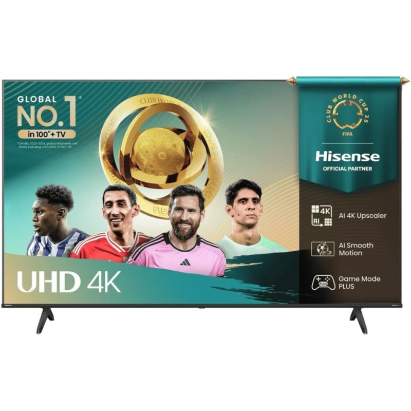 Televisor Hisense 65A6Q 65" 4K Ultra HD con Smart TV y WiFi