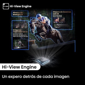 Televisor Hisense 55U6NQ Mini-LED 55" 4K Ultra HD con Smart TV y WiFi