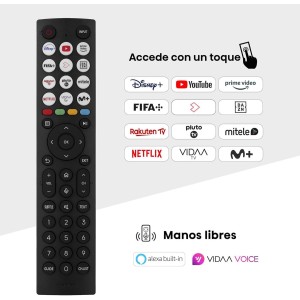Televisor Hisense 55U6NQ Mini-LED 55" 4K Ultra HD con Smart TV y WiFi