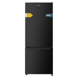 Frigorífico Combi Cecotec Bolero CoolMarket Combi 205 DF Black E Capacidad de 205 Litros