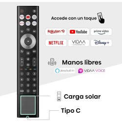 Televisor Hisense 55S7NQ QLED Hi-Matte Display 55" 4K Ultra HD con Smart TV y WiFi