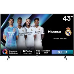 Fernseher Hisense 43E7NQ QLED 43" 4K Ultra HD mit Smart-TV und WLAN