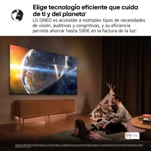 Televisor LG 55QNED82A6B QNED 55" 4K Ultra HD con Smart TV y WiFi