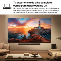 Televisor LG 55QNED82A6B QNED 55" 4K Ultra HD con Smart TV y WiFi