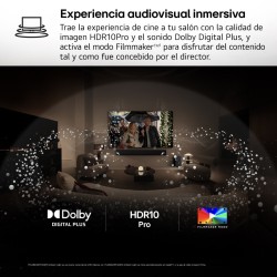 Televisor LG 55QNED82A6B QNED 55" 4K Ultra HD con Smart TV y WiFi