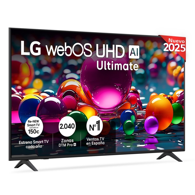 Televisor LG 65A75006LA QNED 65" 4K Ultra HD con Smart TV y WiFi