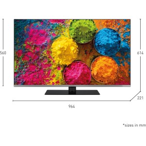 Panasonic TX43MX710E 43" 4K Ultra HD Fernseher mit Smart TV und WiFi