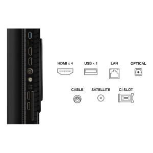 Fernseher TCL 55P8K 55" QLED 4K Ultra HD mit Smart TV und WiFi