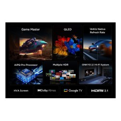 Fernseher TCL 55P8K 55" QLED 4K Ultra HD mit Smart TV und WiFi