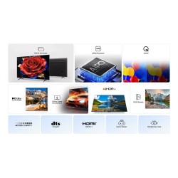 Televisor TCL 75P7K 75" QLED 4K Ultra HD con Smart TV y WiFi