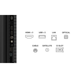 Televisor TCL 75P7K 75" QLED 4K Ultra HD con Smart TV y WiFi