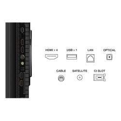 Televisor TCL 75P8K 75" QLED 4K Ultra HD con Smart TV y WiFi