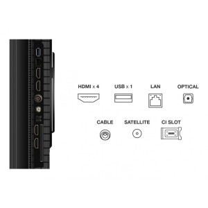 Televisor TCL 75P8K 75" QLED 4K Ultra HD con Smart TV y WiFi