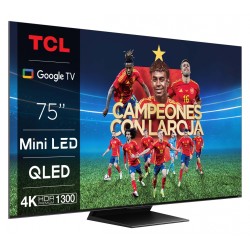 Televisor TCL 75C805 75" Mini-LED 4K Ultra HD con Smart TV y WiFi