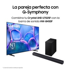 Televisor Samsung TU65U7025FKXXC Crystal UHD 65" 4K Ultra HD con Smart TV y WiFi