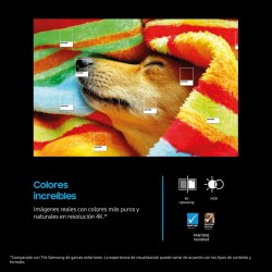 Televisor Samsung TU75U7025FKXXC Crystal UHD 75" 4K Ultra HD con Smart TV y WiFi