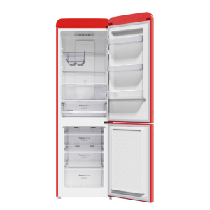 Kühlschrank Combi Cecotec Bolero CoolMarket Combi Origin 231 NF Red E Kapazität von 231 Liter