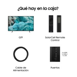 Televisor Samsung TQ55Q7FAAUXXC QLED UHD 55" 4K Ultra HD con Smart TV y WiFi