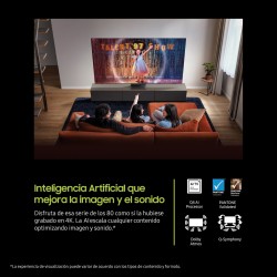 Televisor Samsung TQ55Q7FAAUXXC QLED UHD 55" 4K Ultra HD con Smart TV y WiFi
