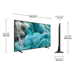 Televisor Samsung TQ75Q7FAAUXXC QLED UHD 75" 4K Ultra HD con Smart TV y WiFi