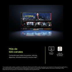Televisor Samsung TQ75Q7FAAUXXC QLED UHD 75" 4K Ultra HD con Smart TV y WiFi