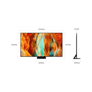 Televisor Samsung TQ55QN70FAUXXC MiniLED 55" 4K Ultra HD con Smart TV y WiFi
