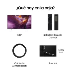 Televisor Samsung TQ65S85FAEXXC OLED 65" 4K Ultra HD con Smart TV y WiFi