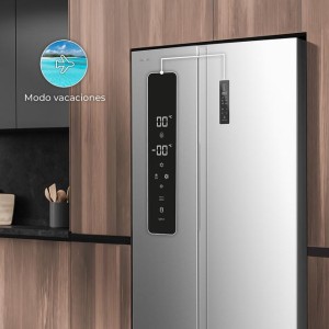 Frigorífico Americano Cecotec Bolero CoolMarket SBS 562 Inox E Capacidad de 562 Litros