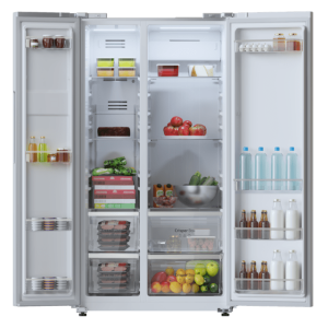 Frigorífico Americano Cecotec Bolero CoolMarket SBS 562 Inox E Capacidad de 562 Litros