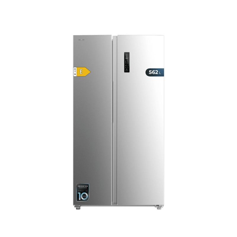 Frigorífico Americano Cecotec Bolero CoolMarket SBS 562 Inox E Capacidad de 562 Litros Frigorífico Americano Cecotec Bolero CoolMarket SBS 562 Inox E Capacidad de 562 Litros