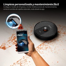 Saugroboter Grunkel I-DANCERTURBOLASER 2 in 1 mit Laser-Navigation und WiFi