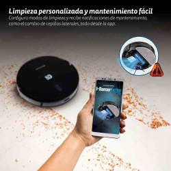 Saugroboter Grunkel I-DANCERTURBOBRUSH 2 in 1 mit Laser-Navigation und WiFi