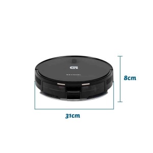 Saugroboter Grunkel I-DANCERTURBOBRUSH 2 in 1 mit Laser-Navigation und WiFi