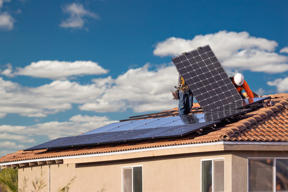 ausrichtung für solarmodule