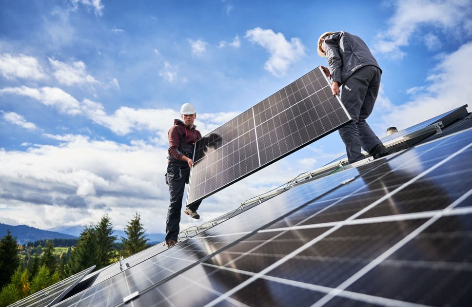 Erweiterung der Solaranlage