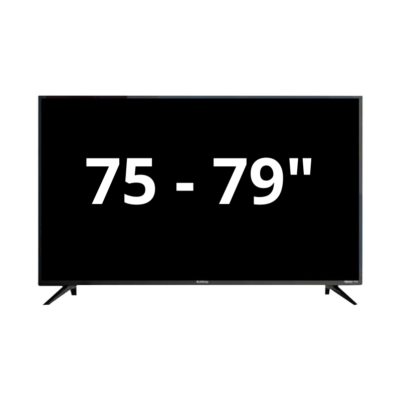 75 bis 79" TV